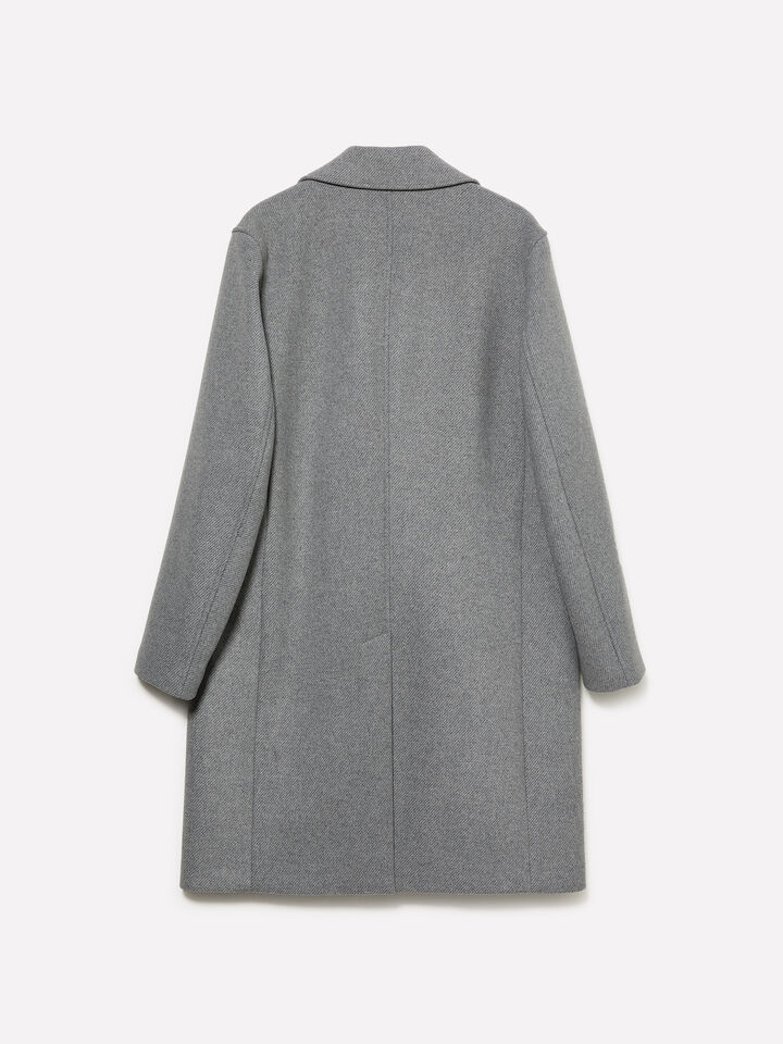 Cappotto monopetto grigio chiaro - cappotti da uomo - Grigio | Sisley image number 2